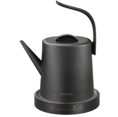 Чайник электрический Hyundai HYK-S5503 1л. 1200Вт титан/титановый корпус: металл в ДНР