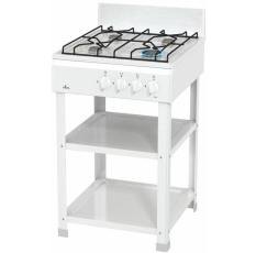 Газовая плита Flama AVG1402-W, эмалированная сталь, 4 конфорки в ДНР