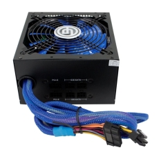 Блок питания Ginzzu MC700 14CM 80+Bronze, 700 Вт, ATX 2.3, синий/черный в ДНР