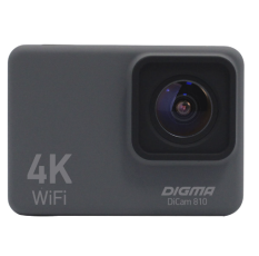 Экшн-камера Digma DiCam 810 серый DC810 в ДНР