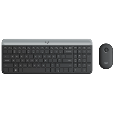 Комплект клавиатура + мышь Logitech MK470 Slim, графитовый в ДНР