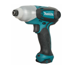 Сетевой ударный шуруповерт Makita TD0101F, профессиональный, 230 Вт, с битой, бирюзовый в ДНР