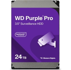 Жесткий диск WD SATA-III 24TB WD241PURP Surveillance Purple Pro (7200rpm) 512Mb 3.5