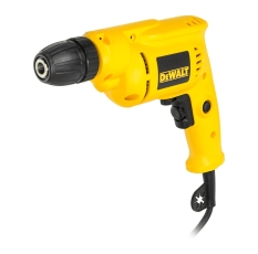 Дрель безударная DeWalt DWD014S-QS 550Вт, быстрозажимной патрон, диаметр 1-10 мм, количество скоростей 1, реверс в ДНР