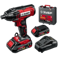Ударный винтоверт ЗУБР ГВЛ-255-22 (2 акб и зу) в ДНР