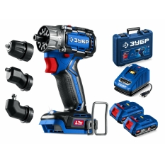 Модульная дрель-шуруповерт ЗУБР DB-50-22-H3 бесщеточная компакт Комби #2, 20 В, 50 Н·м, 2 АКБ LMS (2 А·ч) профессионал в ДНР
