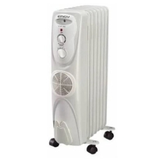 Масляный радиатор Engy EN-1307F, 7 секций с вентилятором, белый в ДНР