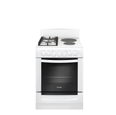 Плита газовая Flama RG 24011 W, белый, 2,4 кВт, газ-контроль духовки в ДНР