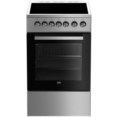 Электроплита Beko FSS57100GX 50 см, 60 л, 4 конфорки, серебристый в ДНР