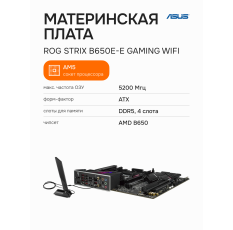 Материнская плата ASUS ROG Strix B650E-E Gaming WiFi (90MB1BB0-M0EAY0) в ДНР