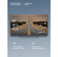 Телевизор Polar P65Q81T2SCSM, Черный в ДНР