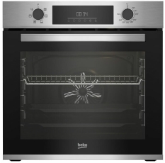 Электрический духовой шкаф Beko BBIE12300XD 59 см, 72 л гриль конвекция, серебристый в ДНР