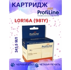 Картридж ProfiLine L0R16A (№981Y), черный, для HP PageWide Enterprise 556/586 в ДНР