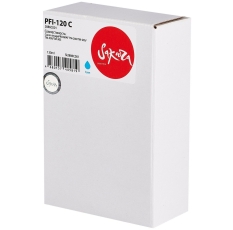 Картридж 2886C001 ( PFI-120 C) для принтера и МФУ Canon, струйный, голубой, 130 мл, Sakura в ДНР
