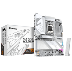 Материнская плата Gigabyte X870 AORUS ELITE X3D ICE, AM5, AMD X870, ATX, RTL (X870 AORUS ELITE X3D ICE) в ДНР