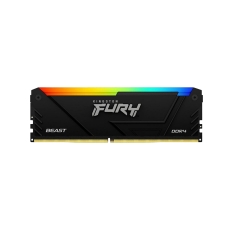 Оперативная память KINGSTON FURY Beast RGB DIMM DDR4 8GB 3200 MT/s (KF432C16BB2A/8WP) в ДНР