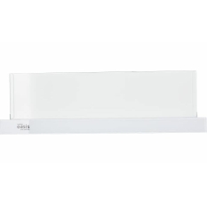 Вытяжка встраиваемая OASIS UV-60WG, ширина 60 см, отвод/циркуляция, белый в ДНР