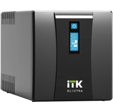 ITK EET-1500VA-1-002 ИБП Line-interactive 1,5кВА/900Вт, фаза 1/1, LCD дисплей, с АКБ 2х9AH, USB в ДНР