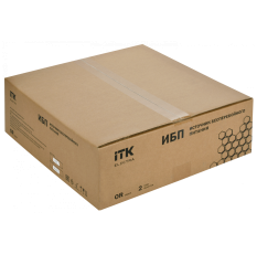 ITK ELECTRA OR ИБП однофазный онлайн 3кВА/3кВт 2U LCD дисплей 72VDC 6xC13 c АКБ 6х7AH USB EPO RS232 SNMP слот Rack/Tower, IEK EOR-0003KVA-1-006 (1 шт.) в ДНР