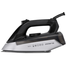 Утюг Polaris PIR-2696AA, 2600 Вт, SMART HEAT, черный/серебро в ДНР