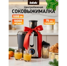 Соковыжималка BBK JC080-H22 черный/металлик, центробежная, мощность 1000 Вт в ДНР