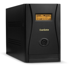 ИБП ExeGate Ep285519rus SpecialPro Smart Llb-2000. lcd. avr. euro. rj. usb <2000va/1200w, Lcd, Avr, 4 евр в ДНР