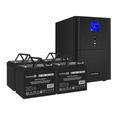ExeGate EX296869RUS Комплект ИБП SineTower SZ-3000. LCD. AVR.3SH.1C13. RJ. USB + Батарея 75Aч, 4 шт. (ИБП + АКБ , 4шт.) в ДНР