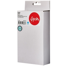 Картридж B3P19A (№727 Cyan) для принтера и МФУ HP, струйный, голубой, 130 мл, Sakura в ДНР