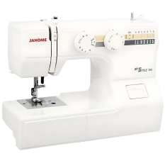 Швейная машина Janome My Style 100 белый электромеханическая рукавная платформа 13 операций в ДНР