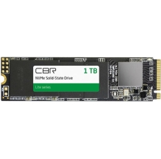 Накопитель SSD CBR SSD-001Tb-M.2-LT22, серия Lite, 1024 Gb, M.2 2280, PCIe 3.0 x4, NVMe 1.3, SM2263XT, 3D TLC NAND, R/W speed up to 2300/1800 MB/s, Tb в ДНР