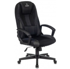 Кресло геймерское Zombie 9 черный/серый искусст. кожа/ткань крестовина пластик в ДНР