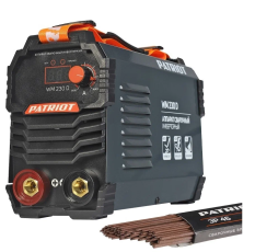 Аппарат сварочный инверторный PATRIOT WM 230 D (электроды в комплекте) /MMA /230 А /10,7 кВт /ПВ 70% /работа от 140 В в ДНР