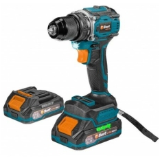 Дрель-шуруповерт Bort BAB-21S 93414912 (с 2-мя АКБ, кейс), 1400 об/мин в ДНР