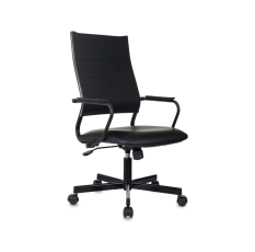 Кресло руководителя CH BALANCE черный экокожа крестов. металл черный в ДНР