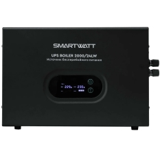 Источник бесперебойного питания Smartwatt Boiler 2000/24LW 1200Вт 2000ВА черный в ДНР