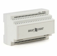 Бастион SKAT - 12 - 6,0 DIN скат ИБП - 12 6 - DIN источник питания 12В 6А пластиковый корпус под DIN рейку 35 мм, МПТ 586 в ДНР