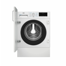 Встраиваемая стиральная машина Beko BI3WBT8721 W, 7 кг, инвертор, дисплей, белый в ДНР