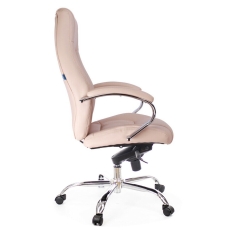Офисное кресло Everprof Kron M кожа бежевый в ДНР