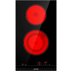 Варочная панель Gorenje ECS322BCSCE, стеклокерамическая, сенсорное управление, 2 конфорки в ДНР