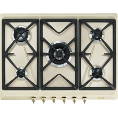 Встраиваемая газовая панель SMEG SRV876POGH, официальная гарантия в ДНР