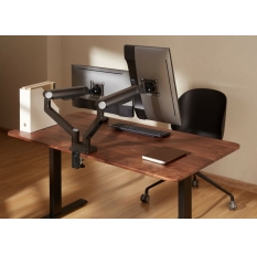 Кронштейн для мониторов Ultramounts UM733BR черный/коричневый 17