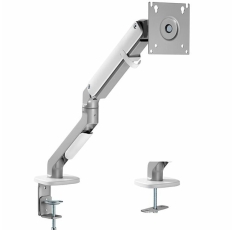 Настольный наклонно-поворотный кронштейн для монитора Ultramounts UM734SIL (серебристый) в ДНР