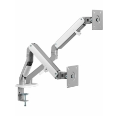 Кронштейн для мониторов Ultramounts UM735SIL серый/серебристый 17-27 макс.7кг крепление к столешнице в ДНР