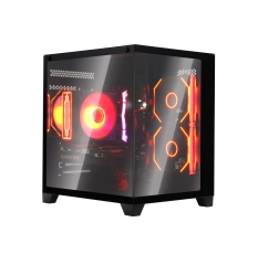 Корпус mATX BLOODY BD-CC105, Mini-Tower, без БП, черный [bd-cc105-bk] в ДНР