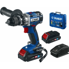 Дрель-шуруповерт аккумуляторная ЗУБР Профессионал DB-201-22 с 2 АКБ и З/У в ДНР