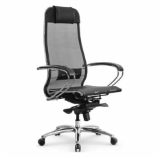 Кресло метта T-1.04 Infinity Easy Clean, на колесиках, сетка, 1шт. в комплекте черный/черный [z316037032] в ДНР