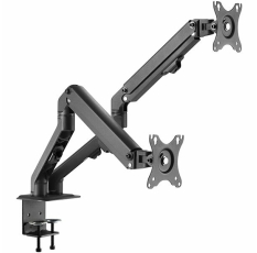 Настольный наклонно-поворотный кронштейн для 2 мониторов Ultramounts UM729 в ДНР