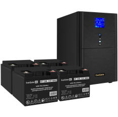 ИБП + батарея ExeGate SineTower SZ-3000. LCD. AVR.3SH.1C13. RJ. USB + 4x DT 1240 (40Ач) (EX296862RUS) в ДНР