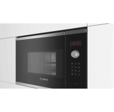 Микроволновая Печь Bosch BFL523MS0 20л. 800Вт нержавеющая сталь/черный (встраиваемая) в ДНР