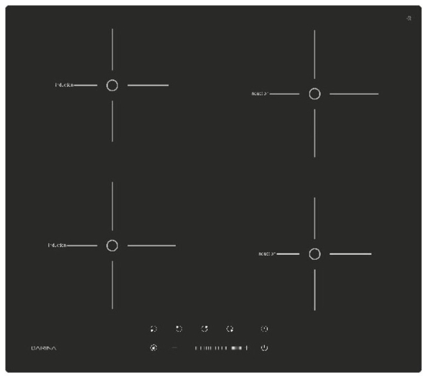 Технопапа · Варочная поверхность Darina PL EI313 B